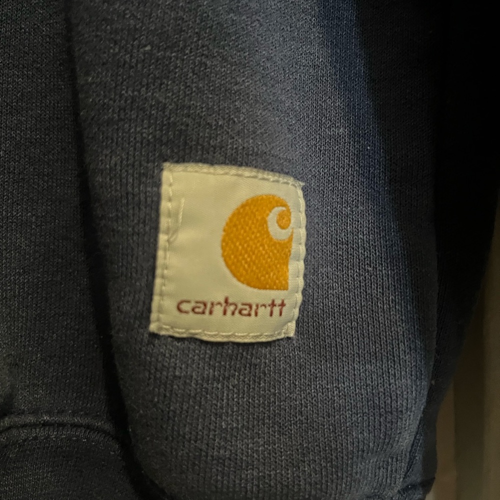 Carhartt Blue Crewneck Sweater - Picture 3 of 4